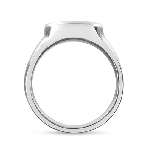 STARBURST SIGNET PINKY RING WITH BLUE TOPAZ - ALL RINGS