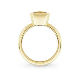 5 CARAT YELLOW SAPPHIRE RING IN 18 KARAT GOLD - ALL RINGS