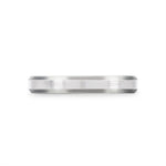 THE TITAN THIN WEDDING BAND IN 14 KARAT WHITE GOLD - ALL RINGS