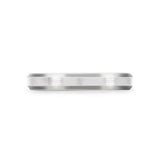 THE TITAN THIN WEDDING BAND IN 14 KARAT WHITE GOLD - ALL RINGS