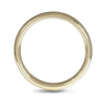 4MM ROUNDED WEDDING BAND IN HIGH POLISH YELLOW GOLD - ALL WEDDING BANDS
