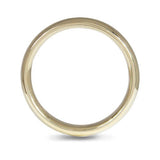 4MM ROUNDED WEDDING BAND IN HIGH POLISH YELLOW GOLD - ALL WEDDING BANDS