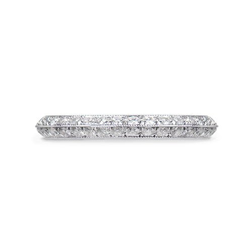KNIFE EDGE DIAMOND BAND IN 14K WHITE GOLD - ALL RINGS