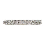 SHARED CLAW DIAMOND BAND IN WHITE GOLD - ANNIVERSARY & CELEBRATION RINGS