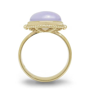 NAUTICAL RING WITH LAVENDER CHALCEDONY - ALL RINGS