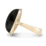 NAUTICAL RING WITH LABRADORITE IN YELLOW GOLD - ALL RINGS