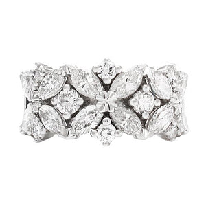 LILAC BAND WITH MARQUISE DIAMOND -