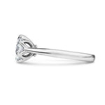 BLOSSOM DIAMOND ENGAGEMENT RING IN PLATINUM - ALL ENGAGEMENT RINGS