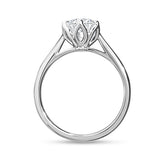 BLOSSOM DIAMOND ENGAGEMENT RING IN PLATINUM - ALL ENGAGEMENT RINGS
