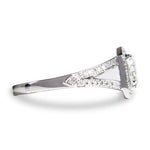RADIANT CUT DIAMOND ENGAGEMENT RING WITH SPLIT SHANK - ALL RINGS