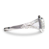 RADIANT CUT DIAMOND ENGAGEMENT RING WITH SPLIT SHANK - ALL RINGS