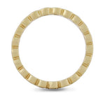 LUNA DIAMOND WEDDING BAND IN YELLOW GOLD - ANNIVERSARY & CELEBRATION RINGS