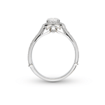 SOPHIA OVAL DIAMOND ENGAGEMENT RING IN PLATINUM -