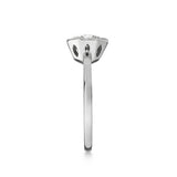 ELLA RING IN WHITE GOLD WITH DIAMOND PAVÉ - ANNIVERSARY & CELEBRATION RINGS