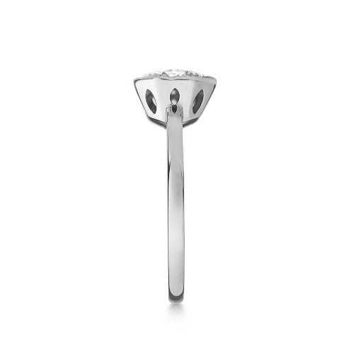 ELLA RING IN WHITE GOLD WITH DIAMOND PAVÉ - ANNIVERSARY & CELEBRATION RINGS