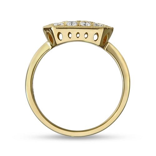 ELLA RING IN WHITE GOLD WITH DIAMOND PAVÉ - ANNIVERSARY & CELEBRATION RINGS