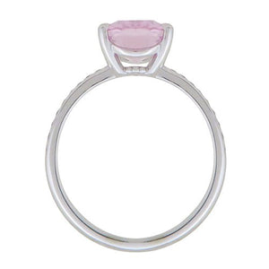 MONROE PALE PINK SAPPHIRE ENGAGEMENT RING - ALL RINGS