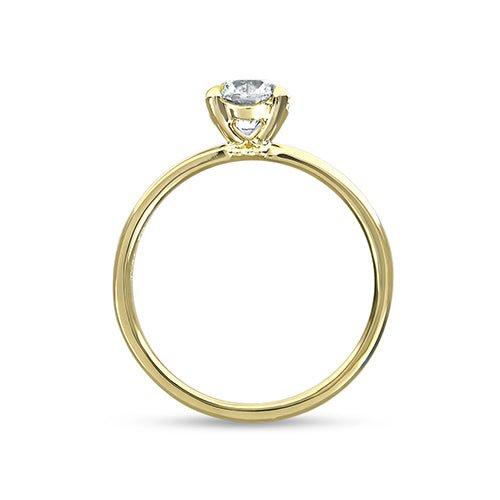 BELLA ENGAGEMENT RING WITH EXCELLENT CUT 0.84CT DIAMOND -