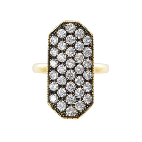 BIANCA DIAMOND RING IN YELLOW GOLD - ALL RINGS