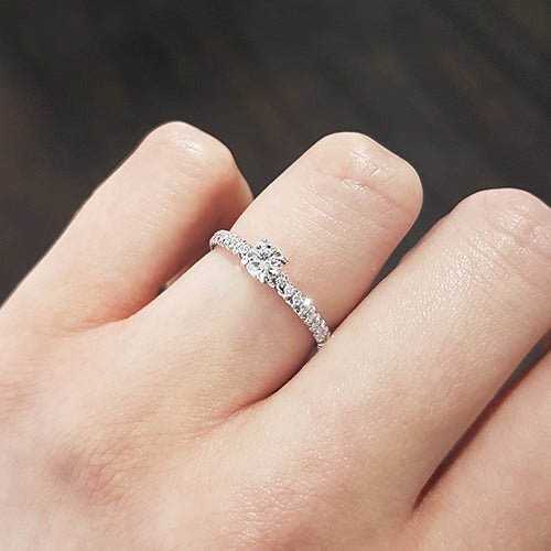 BELLA ENGAGEMENT RING WITH QUARTER CARAT DIAMOND - ALL ENGAGEMENT RINGS