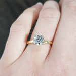 BELLA ENGAGEMENT RING WITH 1CT CANADIAN DIAMOND -