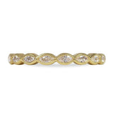 NAVETTE MARQUISE DIAMOND RING IN 18 KARAT GOLD - ALL RINGS