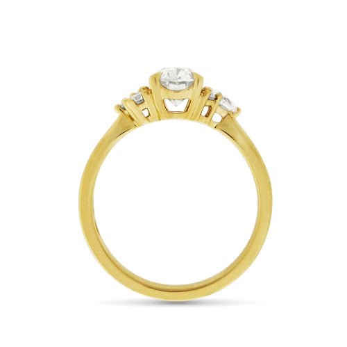 CLUSTERED DIAMONDS ENGAGEMENT RING - ALL ENGAGEMENT RINGS