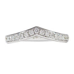 CHEVRON PAVÉ BAND -