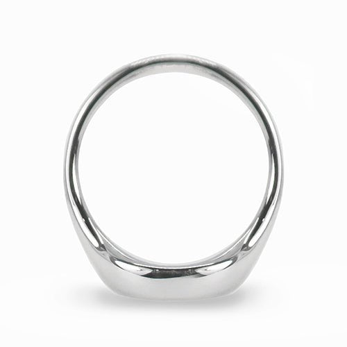 SIGNET RING WITH BRILLIANT AND OLD MINE CUT DIAMONDS - ALL RINGS