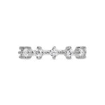 NORTH SOUTH SHARED CLAW DIAMOND BAND IN 14 KARAT GOLD - ALL RINGS