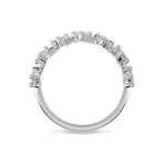 NORTH SOUTH SHARED CLAW DIAMOND BAND IN 14 KARAT GOLD - ALL RINGS