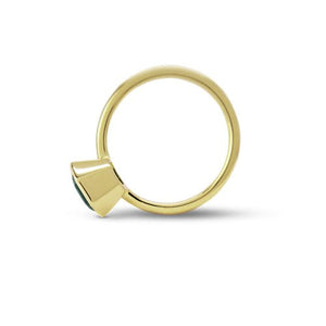 AMELIA RING WITH GREEN TOURMALINE - ALL RINGS