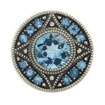 LAURIE RING IN STERLING SILVER WITH BLUE TOPAZ - SILVER JEWELLERY