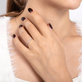 CAROUSEL FULL ETERNITY DIAMOND WEDDING BAND IN WHITE GOLD - ANNIVERSARY & CELEBRATION RINGS