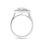CUSHION HALO DIAMOND ENGAGEMENT RING - ALL ENGAGEMENT RINGS
