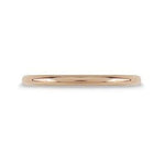 DELICATE ROUND RING IN HIGH POLISH ROSE GOLD - ALL RINGS