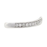 CHEVRON PAVÉ BAND -