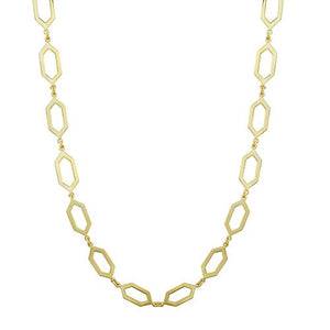 GRAPHITE COLLAR NECKLACE IN YELLOW GOLD - NECKLACES