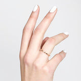 GRAPHITE TWIST WEDDING BAND IN ROSE GOLD - ALL RINGS