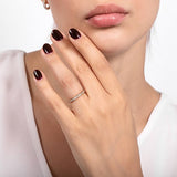 PAVÉ WEDDING BAND IN YELLOW GOLD WITH HALF ETERNITY OF DIAMONDS - ANNIVERSARY & CELEBRATION RINGS