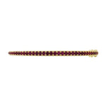 HINGED RUBY BRACELET IN YELLOW GOLD - BRACELETS