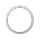 KNIFE EDGE WEDDING RING IN WHITE GOLD - ALL RINGS