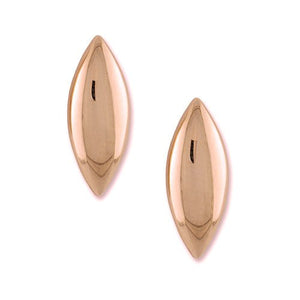 MARQUISE STUD IN ROSE GOLD - EARRINGS