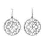 FILIGREE DROP EARRINGS MEDIUM  IN STERLING SILVER