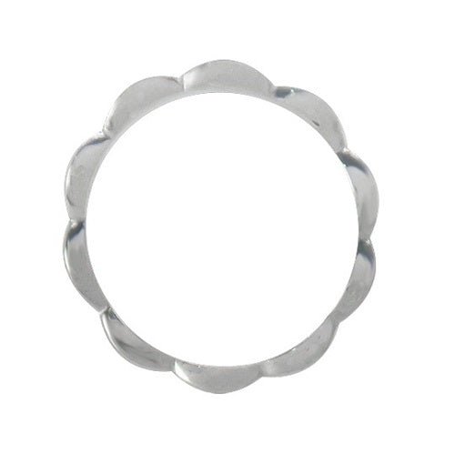 NAVETTE DIAMOND RING IN WHITE GOLD - ALL RINGS