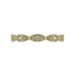 NAVETTE DIAMOND RING IN YELLOW GOLD - ALL RINGS