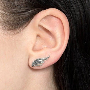 PEGASUS EARRINGS SMALL IN STERLING SILVER - EARRINGS