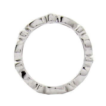 PETAL & BUD WEDDING BAND IN WHITE GOLD WITH DIAMONDS - ANNIVERSARY & CELEBRATION RINGS