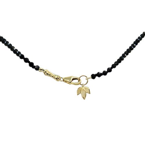WHITE BAROQUE PEARL NECKLACE WITH SPINEL - NECKLACES