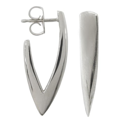 WARRIOR EARRINGS IN STERLING SILVER - EARRINGS
